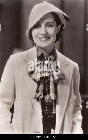 Norma Shearer - Canadese-nato actrice americano. Schermata silenzioso film di star. 10 Agosto 1902- 12 giugno 1983. Pubblicità ancora. Foto Stock