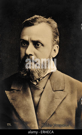 Gleb Ivanovich Uspensky - Russo intellettuale e scrittore populista. 25 ottobre 1843 - 6 aprile 1902. Foto Stock