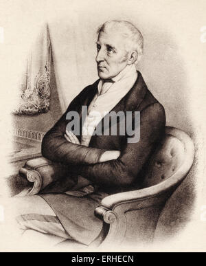 Primo Duca di Wellington (Arthur Wellesley) noto come il Duca di ferro - Irish-soldato NATO e più. 1769-1852 Foto Stock