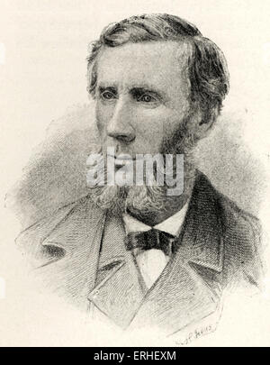 John Tyndall - fisico irlandese 1820-1893 Foto Stock