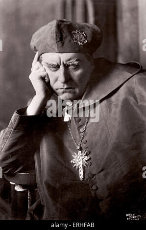 Herbert Beerbohm Tree come il Cardinale Wolsey in Henry VIII da Shakespeare. Attore inglese-manager, 1853 - 1917 Foto Stock