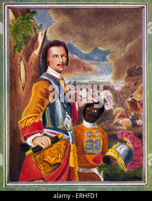 Pietro il Grande, lo zar Pietro I di Russia, lo zar Pietro I di Russia, 1672-1725. Foto Stock