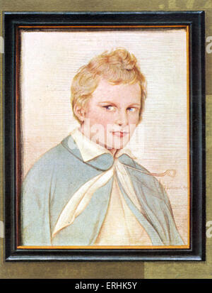 Karl Friedrich Schinkel. Ritratto del tedesco architetto e pittore. 13 Marzo 1781 - 9 Ottobre 1841 Foto Stock