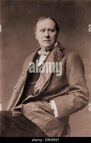 Herbert Beerbohm Tree - Ritratto dell'attore inglese-manager. HBT: 17 dicembre 1853 - 2 luglio 1917. Foto Stock