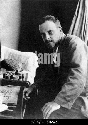 Paul Klee - Ritratto del tedesco / artista svizzero & pittore a Possenhofen, Germania, 1921. 18 Dicembre 1879 - 29 giugno 1940. Il tasto Foto Stock