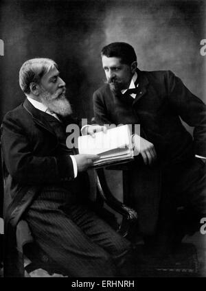 Mounet-Sully e Pierre Barbier collaboratori per la Vieillesse de Don Juan - scritto nel versetto, eseguita1906.(Jean) Mounet Foto Stock