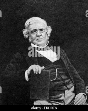 William Makepeace Thackeray - romanziere inglese, 18 Luglio 1811 - 24 dicembre 1863. Foto Stock