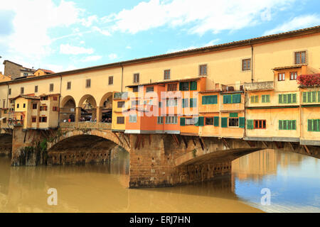 Ponte Vecchio, Firenze Foto Stock