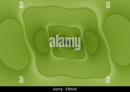 Abstract sfondo futuristico in verde Foto Stock