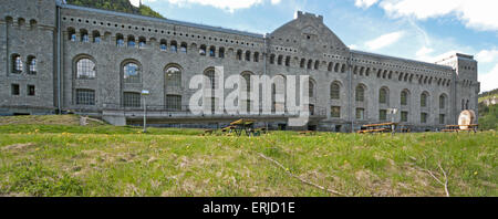 Vemork Power Station, Museo, Rjukan, Telemark, Norvegia, Foto Stock