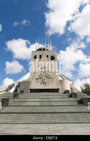 Cattedrale Metropolitana di Cristo Re, Liverpool , Regno Unito Foto Stock