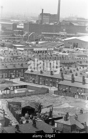 Salford, Manchester, 16 luglio 1974. Foto Stock