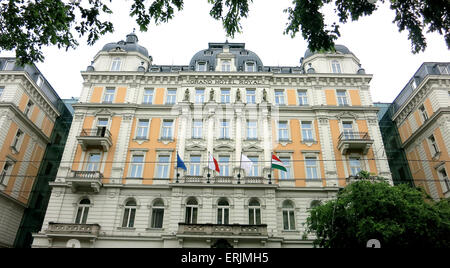 Corinthia Hotel Budapest Ungheria Foto Stock