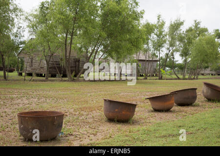 Wallace, Louisiana - Whitney piantagione e una piantagione di zucchero che è stato trasformato in un museo che racconta la storia della schiavitù. Foto Stock