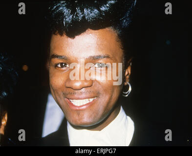 JERMAINJE STEWArt (1957-1997) US R&B cantante circa 1986 Foto Stock