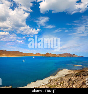 Almeria Playa de los Genoveses spiaggia di Cabo de Gata Spagna Foto Stock