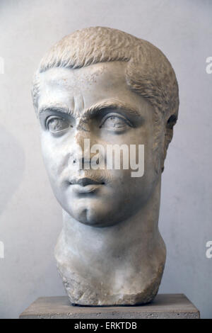 Gordiano III (225-244 AD). Imperatore romano. Gordiani dinastia. Ritratto. Busto. Da Ostia. 238-244 d.c. L'Italia. Foto Stock