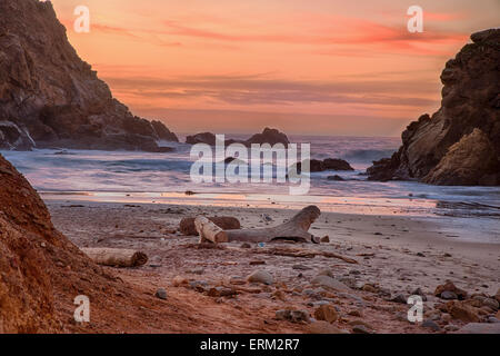 Immagini della costa Californiana da Mendocino a San Mateo spiagge e Big Sur Foto Stock