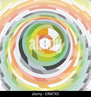 Abstract sfondo geometrico. Mosaico. Illustrazione Vettoriale. Illustrazione Vettoriale