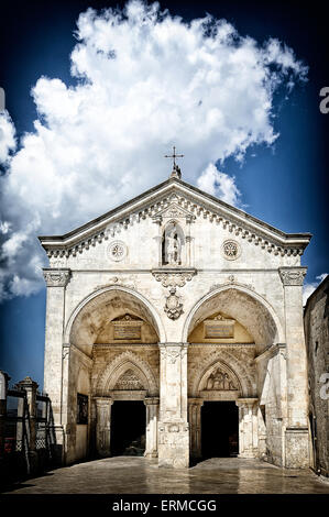 Puglia Gargano Monte San Angelo S. Michele Arcangelo Santuario Foto Stock