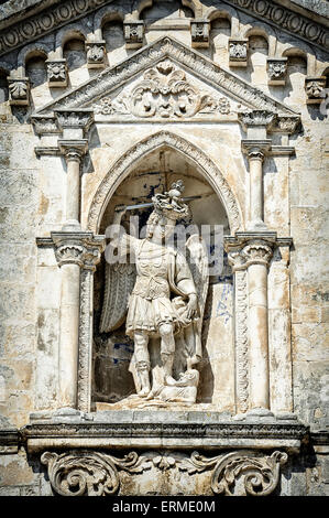 Puglia Gargano Monte San Angelo S. Michele Arcangelo Santuario Foto Stock