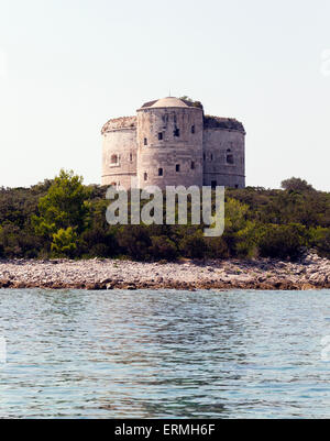 rovine della fortezza Foto Stock