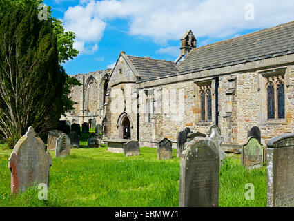 Sant Agata' Church, Easby, vicino a Richmond, North Yorkshire, Inghilterra, Regno Unito Foto Stock