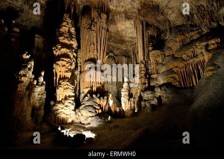 Grotte del Drach, Cuevas del Drach, Dragon's Cave, Porto Cristo, Maiorca, isole Baleari, Spagna Foto Stock