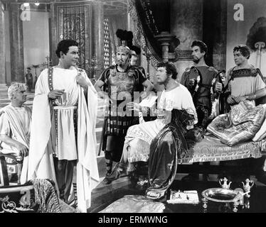 Ritratto di Peter Ustinov in Quo Vadis Foto Stock