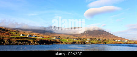 Vista dalla porta Rinnakill alla costa di Rhannakilla, County Donegal, Repubblica di Irlanda, Europa. Foto Stock