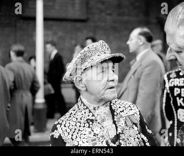 Costers Servizio di ringraziamento, Londra, 3 ottobre 1954. Foto Stock