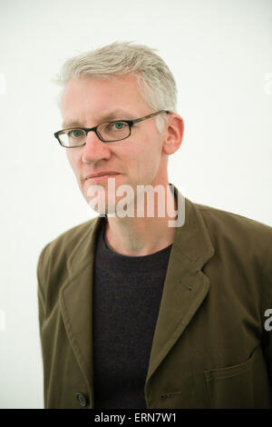 TOM HOLLAND, scrittore storico autore romanziere, all'Hay Festival della letteratura 2015 Foto Stock