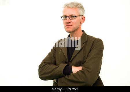 TOM HOLLAND, scrittore storico autore romanziere, all'Hay Festival della letteratura 2015 Foto Stock