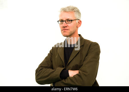 TOM HOLLAND, scrittore storico autore romanziere, all'Hay Festival della letteratura 2015 Foto Stock