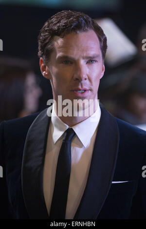 'The Hobbit: la Battaglia dei cinque eserciti' world premiere - Arrivi con: Benedetto Cumberbatch dove: Londra, Regno Unito quando: 01 Dic 2014 Credit: Euan ciliegio/WENN.com Foto Stock