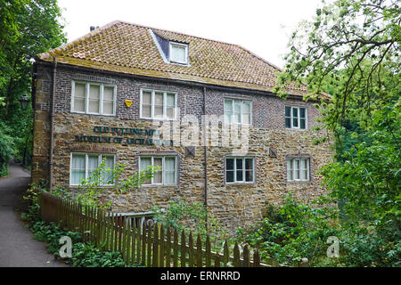 Museo di Archeologia nel vecchio Fulling Mill le banche Durham Regno Unito Foto Stock