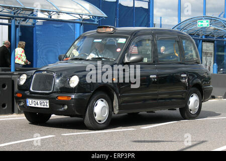 London Black Cab taxi Foto Stock