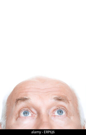 Bella nonno mantenendo il suo sguardo Foto Stock