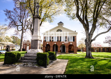 Caroline County Courthouse, Bowling Green, Virginia Foto Stock