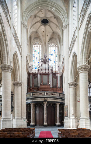 Belgio, Anversa, interno del Sint-Jacobskerk Foto Stock