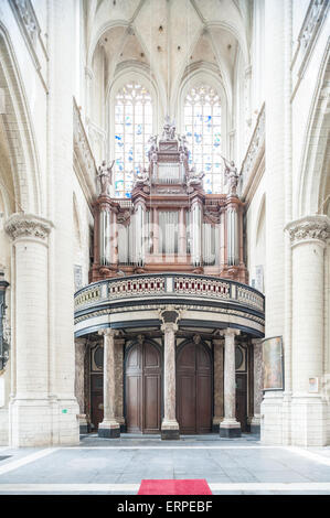 Belgio, Anversa, interno del Sint-Jacobskerk Foto Stock