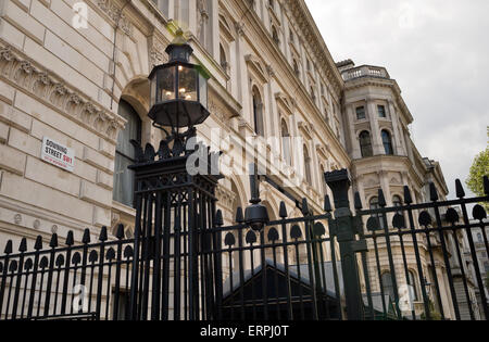 Downing Street - Londra, Gran Bretagna, Europa Foto Stock