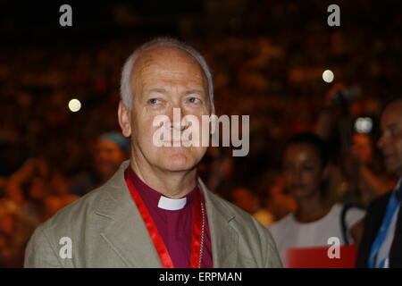 Stuttgart, Germania. Il 6 giugno, 2015. Close-up del Vescovo anglicano di Leeds, Nick Baines. Credito: Michael Debets/Pacific Press/Alamy Live News Foto Stock