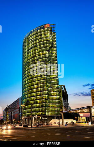 Germania, Berlino, quartiere Mitte, Potsdamerplatz. Foto Stock