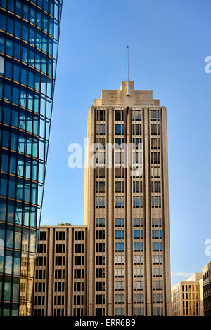 Germania, Berlino, quartiere Mitte, edifici di Potsdamerplatz. Foto Stock