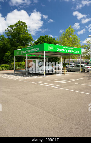 Asda Click & raccogliere Wolverhampton West Midlands England Regno Unito Foto Stock