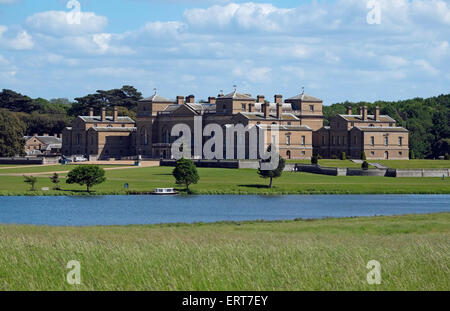 Holkham hall, North Norfolk, Inghilterra Foto Stock