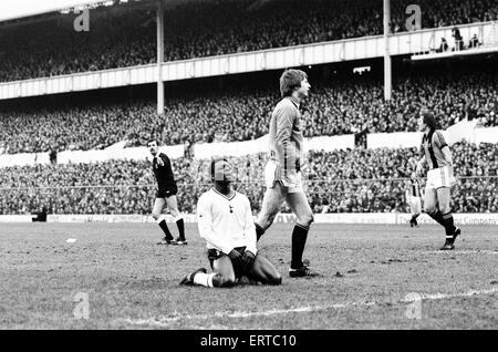 Tottenham Hotspur 2-0 Hull City, fa il quarto round in abbinamento a White Hart Lane, sabato 24 gennaio 1981. Garth uncini Foto Stock