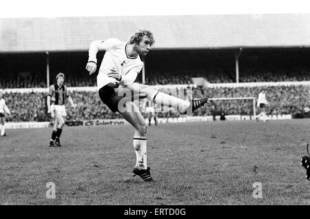 Tottenham Hotspur 2-0 Hull City, fa il quarto round in abbinamento a White Hart Lane, sabato 24 gennaio 1981. Steve Archibald Foto Stock