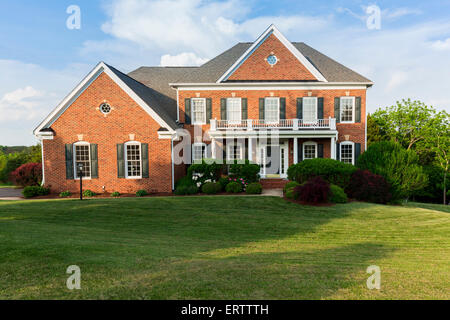 Grande casa indipendente, casa americana USA Foto Stock